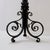 Baroque Large Italian Wrought-Iron Crown Candlestick, 1890s For Sale - Image 3 of 14