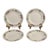 Vintage Spode Copeland England Felicity Floral Pattern 9'' Plates - Set of Four For Sale