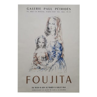 Léonard Tsuguharu Foujita, Maternité (Maternity), 1964, Lithograph For Sale