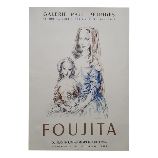 Léonard Tsuguharu Foujita, Maternité (Maternity), 1964, Lithograph For Sale