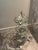 Depth 17 in Height 29 in Width 21.5 in Bowls each: 10" diameter perfect condition Crafted from wrought metal and adorned...