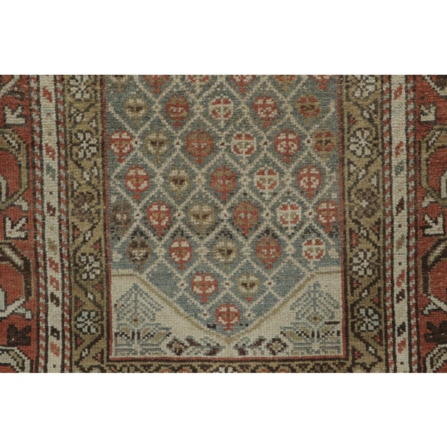 Traditional Antique Persian Kurdish Rug in Polychromatic Geometric Patterns - Rug & Kilim For Sale - Image 3 of 7