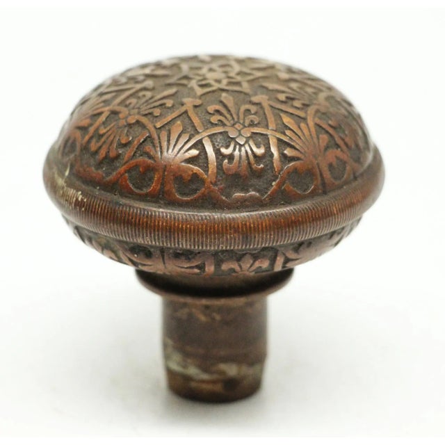 Gothic Antique Gothic Yale & Towne Bronze Knob For Sale - Image 3 of 4