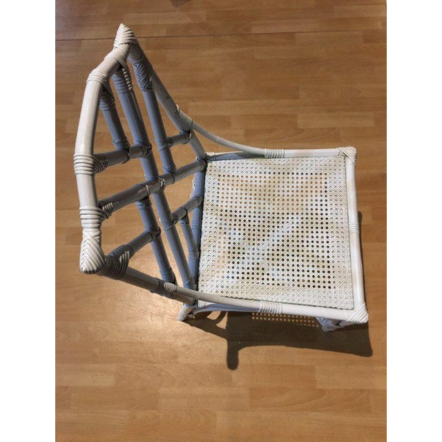 Chippendale Bamboo Dining Set - 5 Pieces For Sale - Image 4 of 7