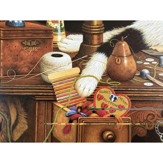 Paper 1990s Charles Wysocki Signed/Numbered Print "Maggie the Messmaker" For Sale - Image 7 of 10