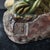Mid 20th Century Ceramic Rooster Figurine, Colorful Hand-Painted With Bamboo Base (Peace & Safety Symbol) For Sale - Image 5 of 7