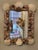 1920s Antique Mirror With Shells For Sale - Image 5 of 12