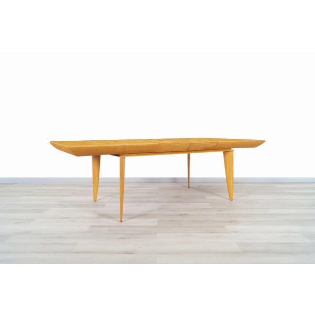 Yellow Mid-Century Modern Dining Table by Paul Laszlo for Brown Saltman For Sale - Image 8 of 13