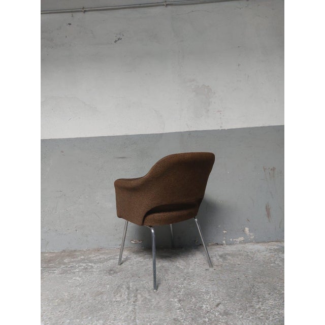 Vintage Lounge Chair in Woolen Fabric, 1960s For Sale - Image 16 of 18