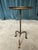 Metal Small Gilt Iron Drinks Table With Twisted Stem For Sale - Image 7 of 12