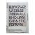 Kho Liang Ie, Affiche Met Ontwerp Voor Een Lettertype, Begin Jaren 1970, Exhibition Poster, Printed in Netherlands For Sale