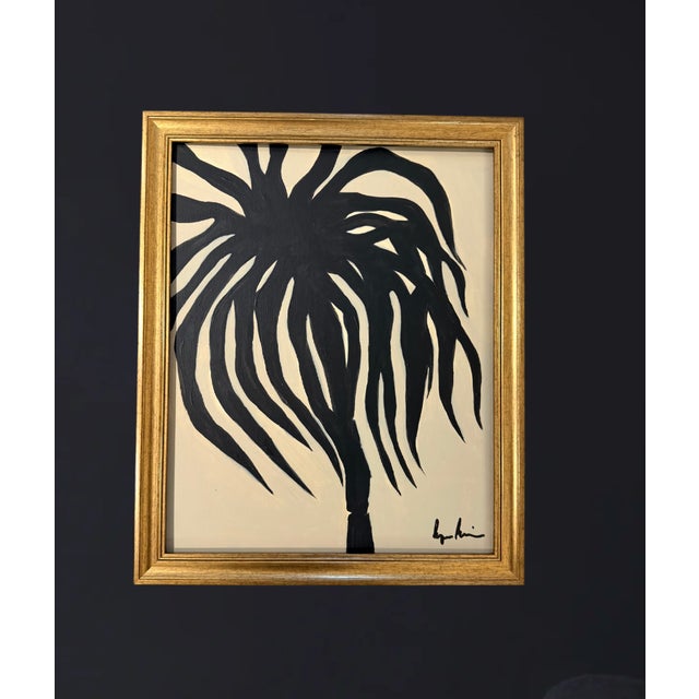 Contemporary Abstract Palm Tree by Bryan Boomershine Framed For Sale - Image 4 of 11