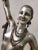 Early 20th Century Original French Art Deco Dancer by Joe Descomps in Patina, Silver and Gilt Bronze For Sale In New York - Image 6 of 13