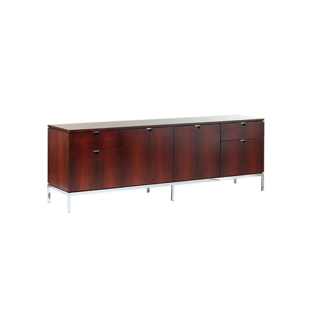 Florence Knoll Rosewood Cabinet For Sale - Image 10 of 10