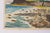 Mid-Century Swedish Outsider Folk Art Original Watercolor Painting, Coastal Landscape With Fortress For Sale In San Diego - Image 6 of 7