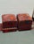 Kilim Hassock Foostools, Set of Two For Sale In San Francisco - Image 6 of 12