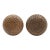 Pair of Antique Bronze Niles Chicago Passage Door Knobs For Sale