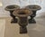 Medici Cast Iron Vases, 1900, Set of 3 For Sale - Image 3 of 10