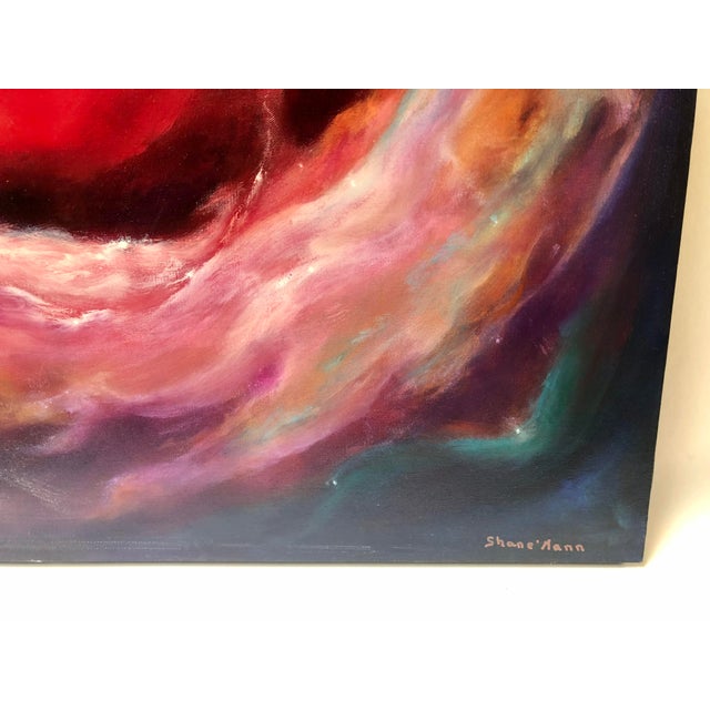 Original painting based on the Red Nova Galaxy. For all you astrophysicists out there, this beautiful painting will add to...
