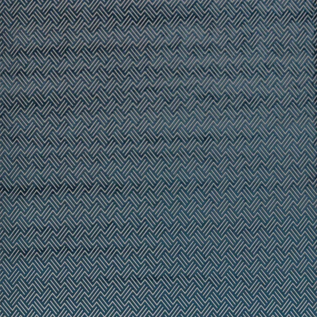Harlequin Triadic Fabric in Coast Blue - a Sample For Sale