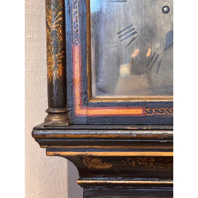 18th Century English Chinoiserie Clock For Sale - Image 12 of 16