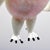 Artisan European Mouth-Blown Glass Cockatoo Bird Holiday Ornament – Pink & White For Sale In Cincinnati - Image 6 of 9