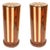 Art Deco Pedestal Stands with Inlays, Set of 2 For Sale