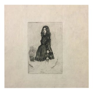James Abbott McNeill Whistler, Annie, Etching For Sale