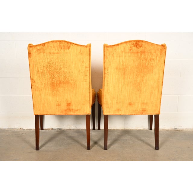 Kittinger Regency Carved Mahogany Dining Chairs, Set of Six For Sale - Image 15 of 16