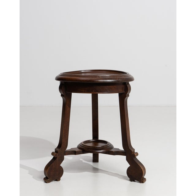 19th Century Eclectic Pedestal Table For Sale - Image 12 of 13