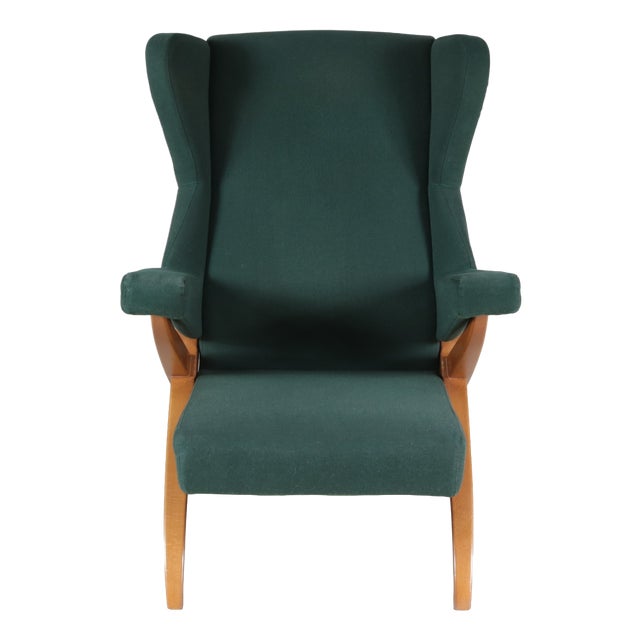 Fiorenza High Back Easy Chair by Franco Albini for Arflex, Italy, 1980s For Sale