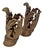 Large Pair of French Gilt Bronze Hoof & Acanthus Sabots, France, Circa 1900 For Sale In West Palm - Image 6 of 12
