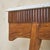 Italian Fluted Wood Console with Marble Top, 1950s For Sale - Image 10 of 11