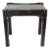 Vintage Chinese Black Lacquer Small Side Table For Sale