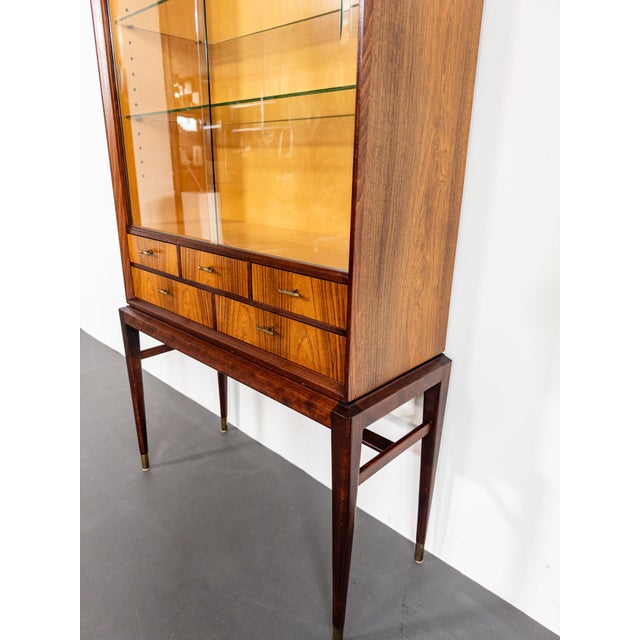 1960s Mid-Century Display Cabinet by Svante Skogh for Seffle Möbelfabrik, 1960s For Sale - Image 5 of 9