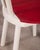 Vintage Italian Chairs in Wood and Red Vinyl, 1980s, Set of 4 For Sale - Image 9 of 17