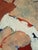 Mid-Century Modern 'Reclining Figure in Red' Abstract Figurative Oil Painting by Swedish Artist Hans Osswald (1919-1983), Framed For Sale - Image 9 of 13