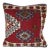 Handwoven Vintage Turkish Throw Rug Pillow Cushion Cover -22'' X 22'' For Sale