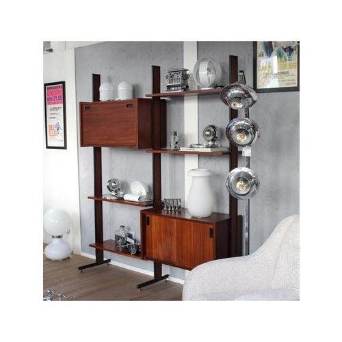 Vincenza 2-Module Bookcase, Italy, 1960s For Sale - Image 14 of 15