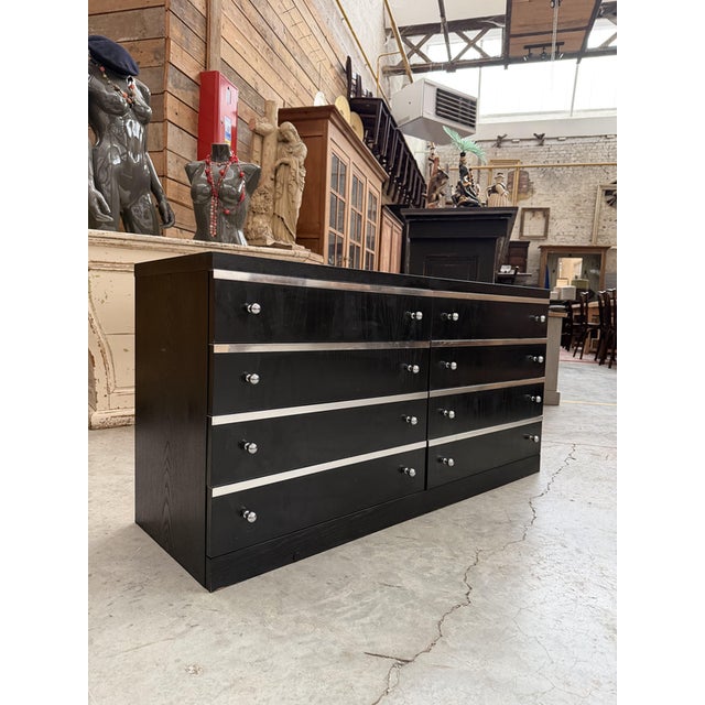 8-Drawer Wooden Storage Unit, 1970s For Sale - Image 10 of 10