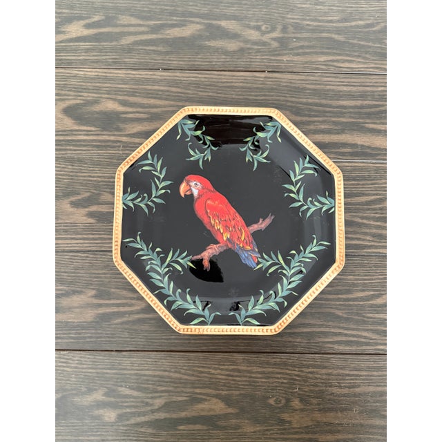 Hollywood Regency Late 20th Century Raymond Waites Safari Collection Plate - Set of 4 For Sale - Image 3 of 16