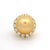 Hubert 17mm Golden South Sea Pearl Diamond 18k Yellow Gold Cocktail Ring, Size 8.25 For Sale - Image 4 of 6