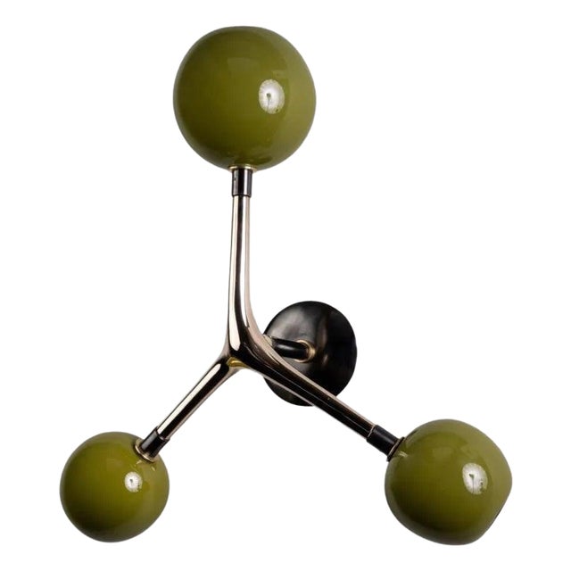 Olive Ocellus Lamp by Isabel Moncada For Sale