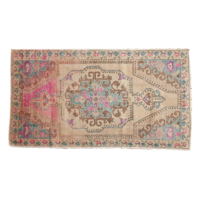 Vintage Distressed Oushak Rug - 4'3" X 7'8" For Sale - Image 10 of 10