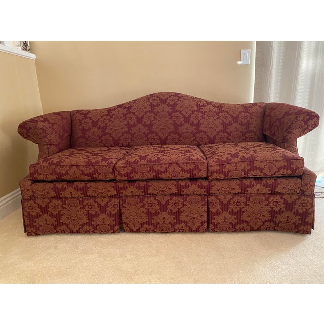Ethan Allen Chippendale Sofa Chairish