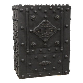 18th Century Iron Safe, France For Sale
