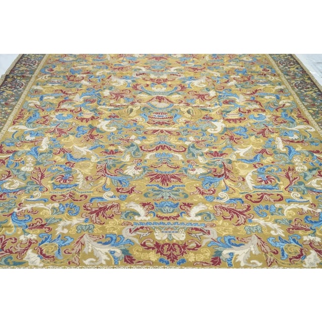 French Aubusson Design Rug 9' X 12' For Sale - Image 10 of 12