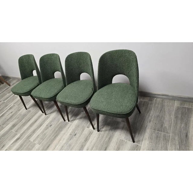 Dining Chairs by Oswald Haerdtl for Ton, 1950s, Set of 12, in Restored conditions. Designed 1950 to 1959 I have official...