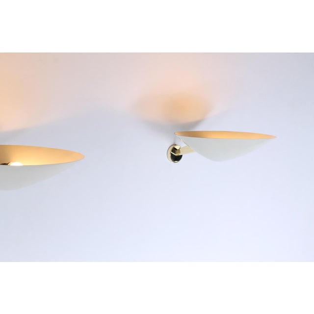 131 Sconces by Giuseppe Ostuni for Oluce, 1950s, Set of 2 For Sale - Image 6 of 14