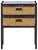 Rozalyn 2 Drawer Accent Table in Matte Black For Sale - Image 9 of 9